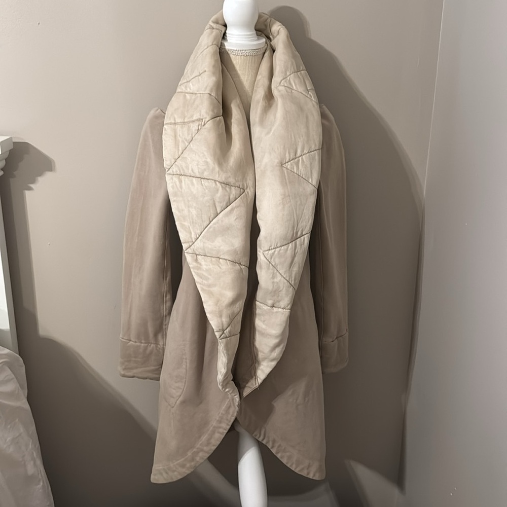 On the rails quilted collar jacket
